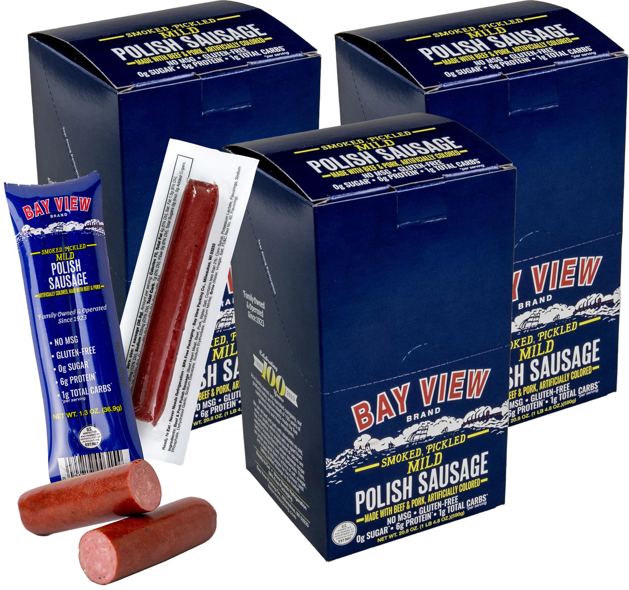 Bay View Packing Company 16 ct. Single Serve Pickled Polish