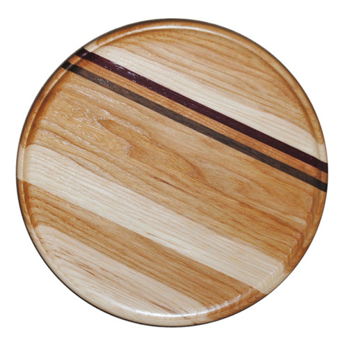 A Gift of Wood Wooden Cutting Boards - Moonscape Design | Black Walnut and Oak | Wisconsin Made