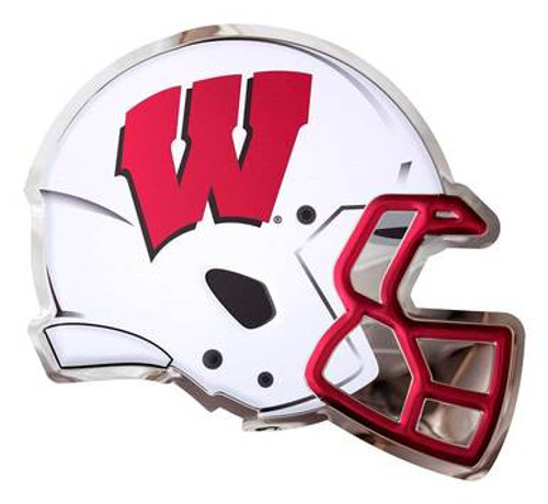 Metal Art - Badgers Football Helmet