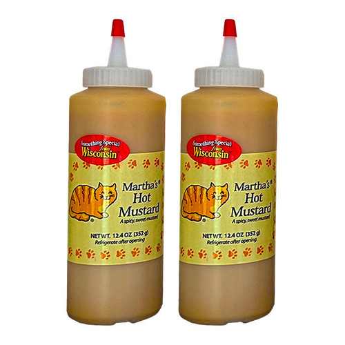 Martha's Hot Mustard Large 12.4 oz. Bottles 2-Pack