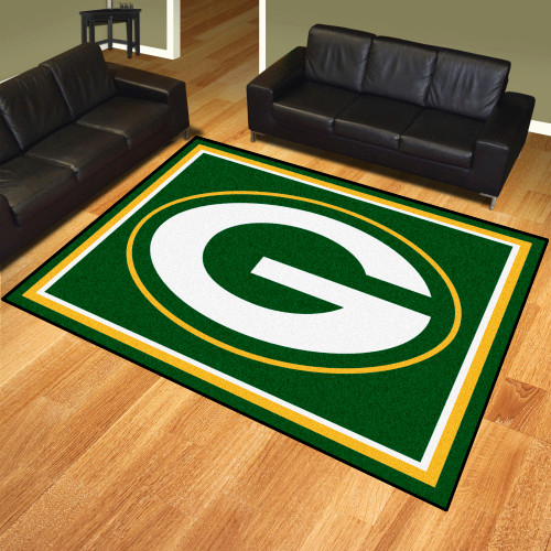 Green Bay Packers Rug - 8 x 10