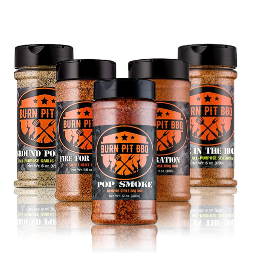 Burn Pit BBQ Rub Variety 5 Pack