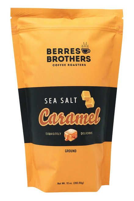 Sea Salt Caramel Flavored Coffee- Resealable 10 oz bag