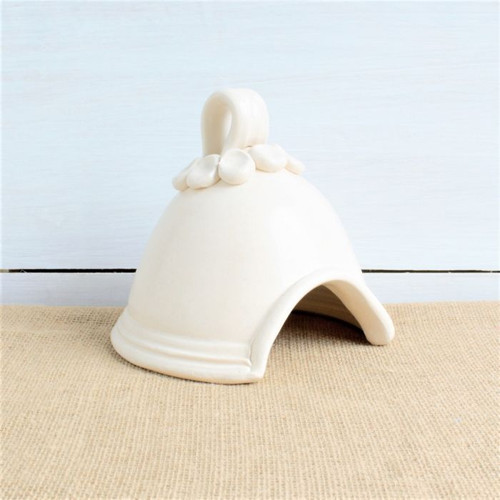 Rowe Pottery Ridges Toad House/Fairy House
