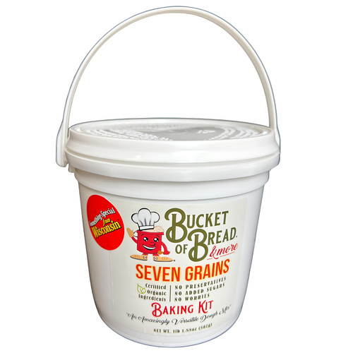 Bucket of Bread Seven Grain Baking Kit - 1/2 Gallon