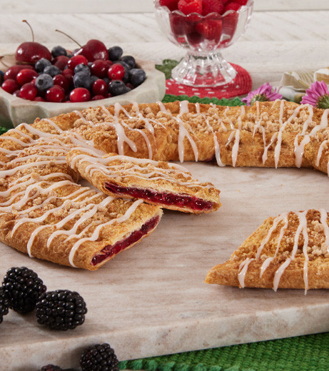 Racine Danish Kringles Berry Crumble Kringle