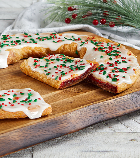 Racine Danish Kringles Santa's Cinnaberry Kringle