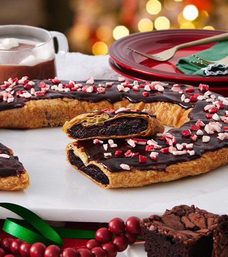 Racine Danish Kringles Peppermint Brownie