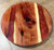 TB Wood Creations 18" Cedar Turntable with Red Epoxy Resin TB Wood Creations 18" Cedar Turntable with Red Epoxy Resin