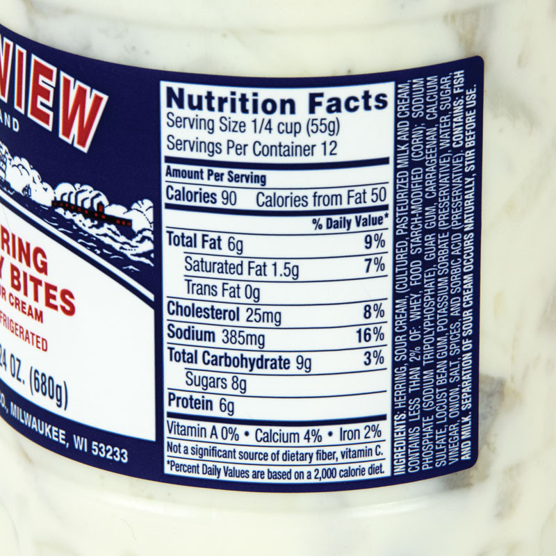 Herring in Cream Sauce 2 Jars (1586)