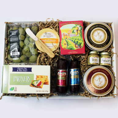 Cheese & Wine Box - Holiday Gift