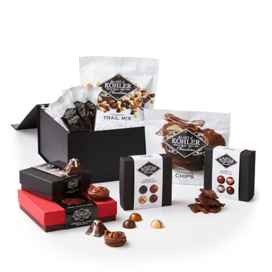 BERNACHON ギフトボックス　500g ダーク&ミルク Assorted Chocolate Boxes