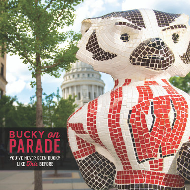 Bucky On Parade - WisconsinMade Artisan Collective