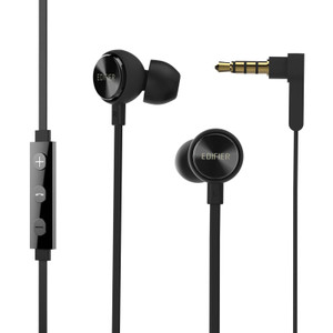 Edifier P293 Plus Computer Headset In-Ear Earphones Inline Volume Controls - Black Edifier P293 Plus Computer Headset In-Ear Earphones Inline Volume Controls - Black