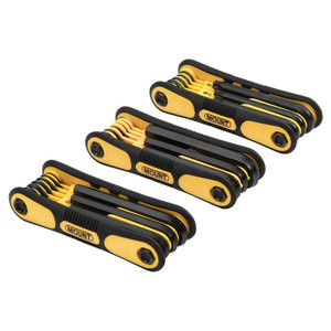 Mount 25PCS Folding Hex Key Set, Metric/SAE/Torx Mount 25PCS Folding Hex Key Set, Metric/SAE/Torx