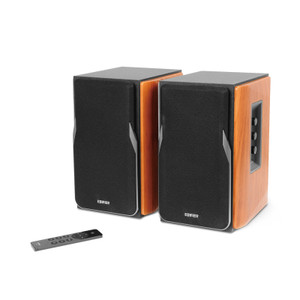 Edifier R1380DB Active Bluetooth Bookshelf Speakers - Wood Grain Edifier R1380DB Active Bluetooth Bookshelf Speakers - Wood Grain