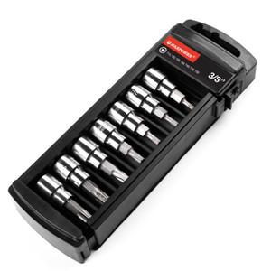 MAXPOWER 7-Piece 3/8-inch Torx Bits Socket Set