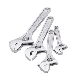 (GIFT ONLY) MAXPOWER 4pc Heavy duty adjustable wrench set (GIFT ONLY) MAXPOWER 4pc Heavy duty adjustable wrench set