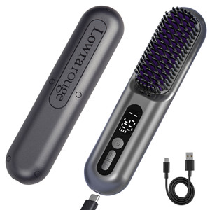 Lowra rouge SL-620 Cordless Hair Straightening Brush Hot Comb Hair Straightener Lowra rouge SL-620 Cordless Hair Straightening Brush Hot Comb Hair Straightener