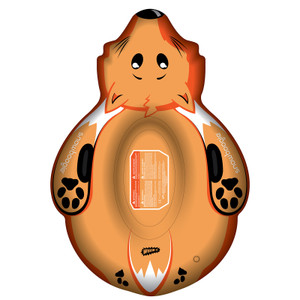 Wham-O Snowboogie 44" Winter Snow Tube, Single Rider Inflatable Animal Sled Wham-O Snowboogie 44" Winter Snow Tube, Single Rider Inflatable Animal Sled