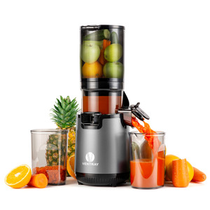 Ventray 900 Slow Press Masticating Juicer with 5.1" Wide Feed Chute, Black Ventray 900 Slow Press Masticating Juicer with 5.1" Wide Feed Chute, Black