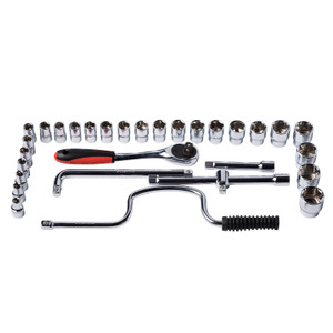 MAXPOWER 32 piece(pcs) 1/2” Drive Socket Set MAXPOWER 32 piece(pcs) 1/2” Drive Socket Set