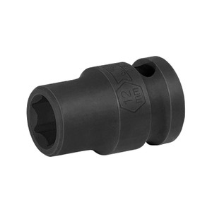 Jetech 1/2 Inch Drive 12mm Standard Impact Socket, Metric Jetech 1/2 Inch Drive 12mm Standard Impact Socket, Metric