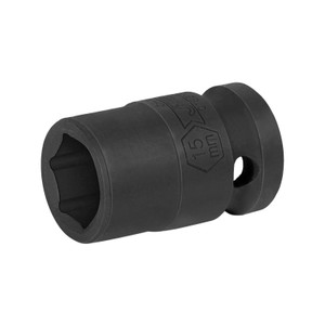 Jetech 1/2 Inch Drive 15mm Standard Impact Socket, Metric Jetech 1/2 Inch Drive 15mm Standard Impact Socket, Metric