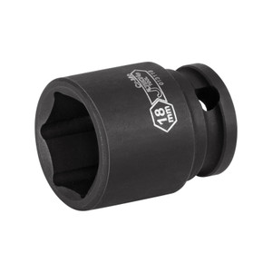 Jetech 3/8 Inch Drive 18mm Standard Impact Socket, Metric
