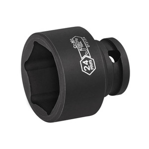 Jetech 3/8 Inch Drive 24mm Standard Impact Socket, Metric Jetech 3/8 Inch Drive 24mm Standard Impact Socket, Metric