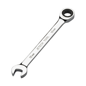 Jetech 12mm Ratcheting Combination Wrench, Metric Jetech 12mm Ratcheting Combination Wrench, Metric
