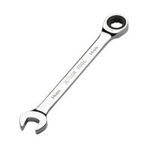 Jetech 14mm Ratcheting Combination Wrench, Metric Jetech 14mm Ratcheting Combination Wrench, Metric