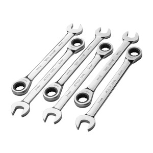 Jetech 21mm Ratcheting Combination Wrench, Metric, 6 Pack Jetech 21mm Ratcheting Combination Wrench, Metric, 6 Pack