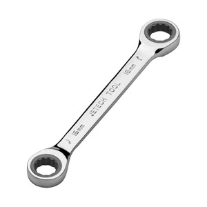 Jetech Double Box End Ratcheting Wrench (16mm x 18mm), Metric Jetech Double Box End Ratcheting Wrench (16mm x 18mm), Metric