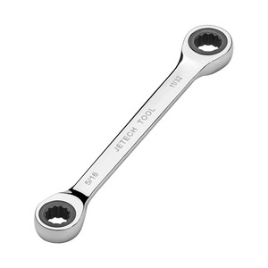 Jetech Double Box End Ratcheting Wrench (5/16 Inch x 11/32 Inch), SAE Jetech Double Box End Ratcheting Wrench (5/16 Inch x 11/32 Inch), SAE