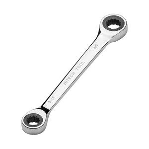 Jetech Double Box End Ratcheting Wrench (5/16 Inch x 3/8 Inch), SAE Jetech Double Box End Ratcheting Wrench (5/16 Inch x 3/8 Inch), SAE
