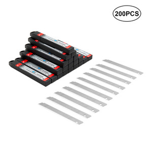 Jetech Utility Knife Refill Blades for 9mm Cutter Knives, 200 Pack Jetech Utility Knife Refill Blades for 9mm Cutter Knives, 200 Pack