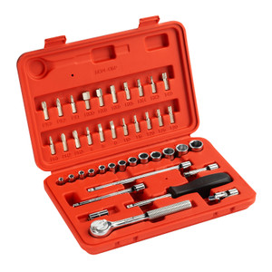 Jetech 1/4 Inch Drive Socket Set (4mm - 14mm), Metric, 41PCS Jetech 1/4 Inch Drive Socket Set (4mm - 14mm), Metric, 41PCS