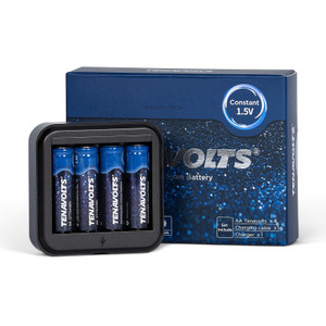 TENAVOLTS 1.5V Rechargeable AA Lithium Battery, 4 Counts TENAVOLTS 1.5V Rechargeable AA Lithium Battery, 4 Counts