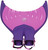 MERMAID CHILD MONO FIN PINK