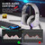 Edifier G5BT Bluetooth Gaming Headset, Over Ear Wired Headphones with Mic (Grey)