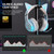 Edifier G5BT CAT Wireless Bluetooth Wired Cat Ear Gaming Headset with Mic (Sky Blue)