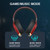 HECATE by Edifier GX Hi-Res Gaming Headset for PS4/ PS5/ PC/Switch/Xbox Gamepad - USB/Type-C/3.5mm Wired Gaming Headphones with Microphone RGB Lighting - ENC Noise Cancelling - 50mm Driver (Red)