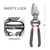 Ventool 8" Sharp Bypass Pruning Shears, Power-lever Anvil Pruner Ventool 8" Sharp Bypass Pruning Shears, Power-lever Anvil Pruner