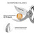Ventool 8.5" Sharp Bypass Pruning Shears, Heavy-duty Hand Pruners Ventool 8.5" Sharp Bypass Pruning Shears, Heavy-duty Hand Pruners