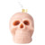 Ventray Home Halloween Skull Candle, Handcrafted Gothic Décor