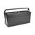 Jetech Cantilever Metal Tool Box, 21 Inch, Dark Grey