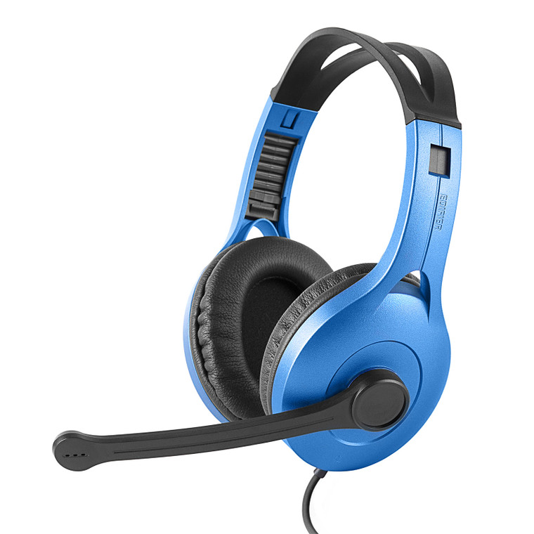 Edifier K800 Desktop Computer Headset for Gaming and Skype  - Blue