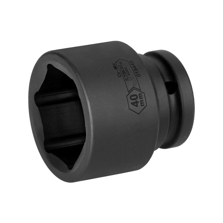 Jetech 3/4 Inch Drive 40mm Standard Impact Socket, Metric