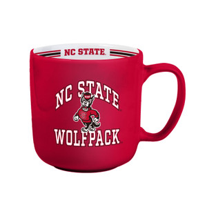 North Carolina State Wolfpack Coffee Mug 15oz Stripe Design
